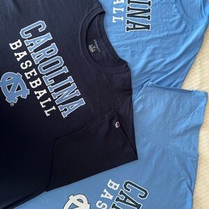 Men’s 3XL Champions Carolina Baseball T- Shirts
